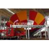 Buy cheap Water Park Construction Colorful Fiberglass Tornado Water Slide with Park Play Equipment from wholesalers