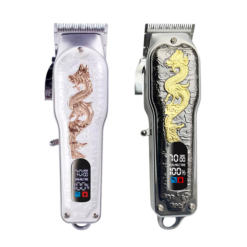 Men Electric Hair Clippers , LED Rechargeable Professional Hair Trimmer