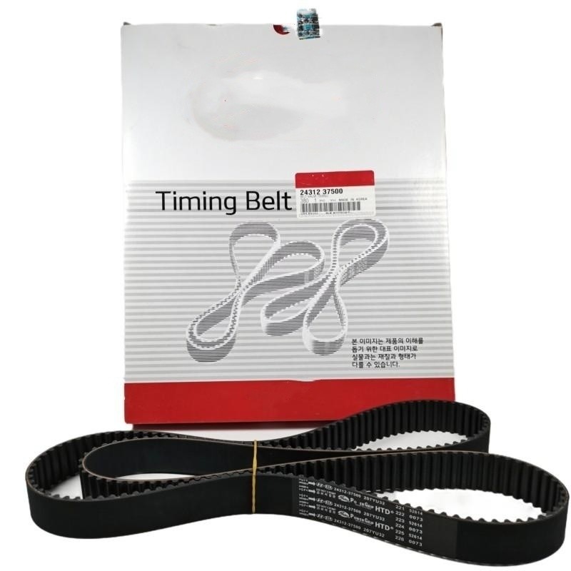 Genuine New 2431237500 24312-37500+2441037100+2445037200+2481037120 Timing Belt Kit Tensioner For 2.5 2.7L Kia Huyndai
