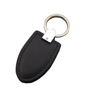 China ROHS BM 2D Leather Key Chain Holder Custom Keyring OPP Pack on sale