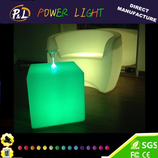 Buy cheap Bar Furniture Glowing Illuminated LED Seat Stool from wholesalers