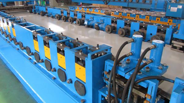 11Kw Door Frame Cold Roll Forming Equipment 45# Steel Shaft Material 3 - 15 m /