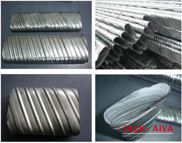 Buy cheap Flat Duct Post Tensioning Duct Machine Concrete Corrugated Oval Duct from wholesalers