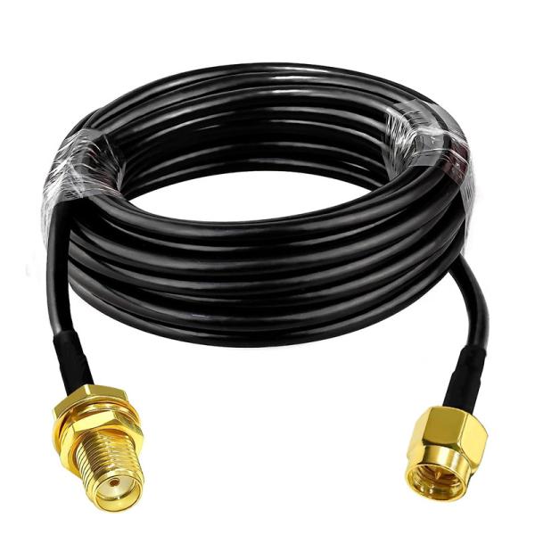 Buy cheap 50ohm Sma RG58 Coaxial Cable with PVC Jacket and 50ohm Impedance from wholesalers
