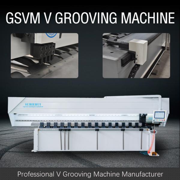 Buy cheap CE Sheet Grooving Machine High Speed V Grooving Machine Anti Skateboard Public Spaces from wholesalers