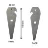 Buy cheap 140*29MM Plating Iron Paint Can Beer Bottle Opener Multifunctional from wholesalers