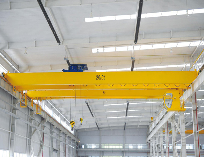 High Reflective 5 Ton Double Trolley Overhead Crane