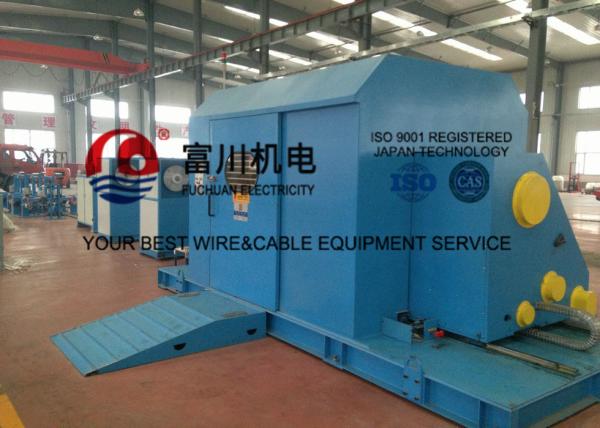 Buy cheap Cantilever Core Wire / Cable Twisting Machine , Sky Blue Cable Laying Machinery from wholesalers
