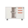 Buy cheap Cold Roll Steel Sheets Metal Mobile Pedestal Storage Cabinets Customized Color from wholesalers