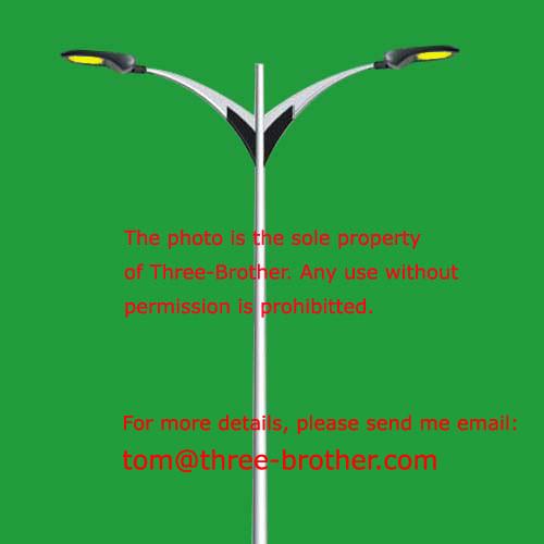 Quality Dual brackets lighting columns Model No. TBP-01B for sale