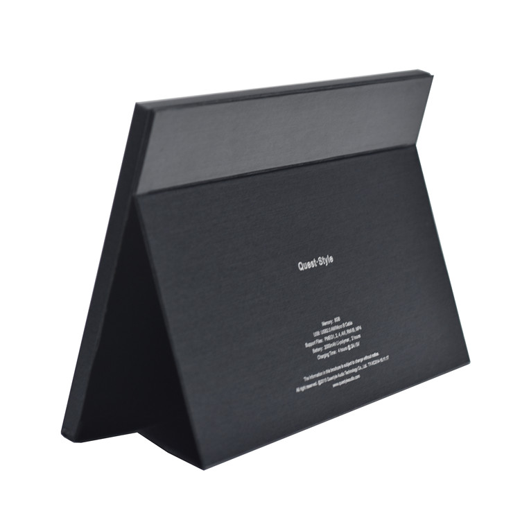 7 inch HD screen point of purchase(POP) video display,LCD video shelf talker with back stand