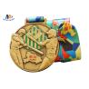 Buy cheap Personalised Custom Hockey Medals / 3D Relief Sport Medailles Copper Plating from wholesalers