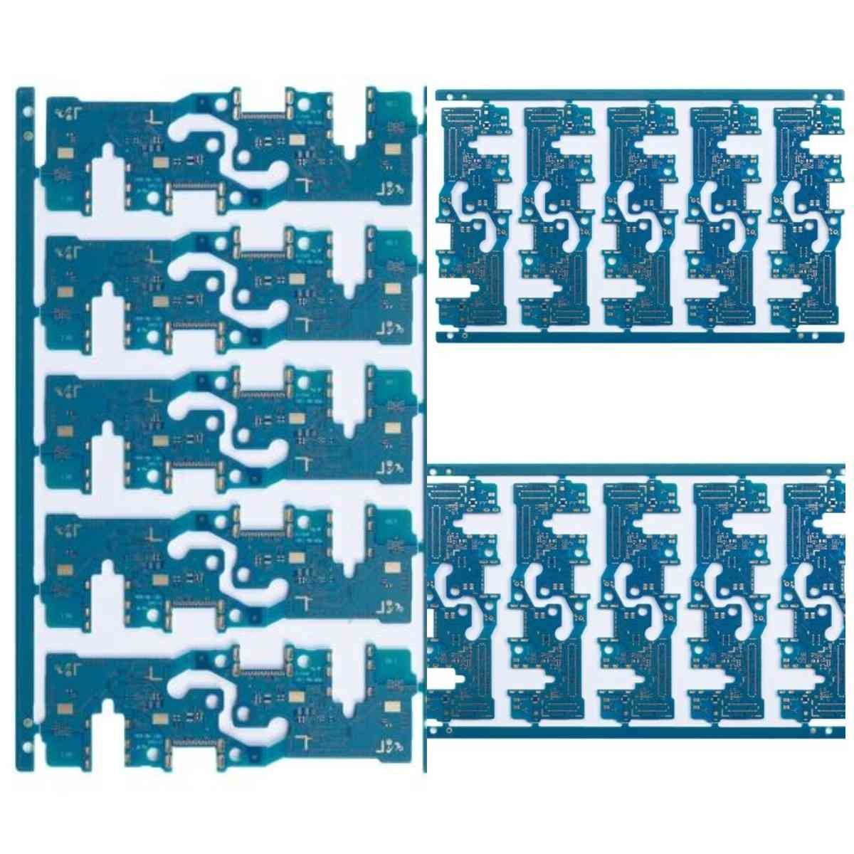 High Density Interconnect HDI PCB Board 0.8mm 4L Resin Filled