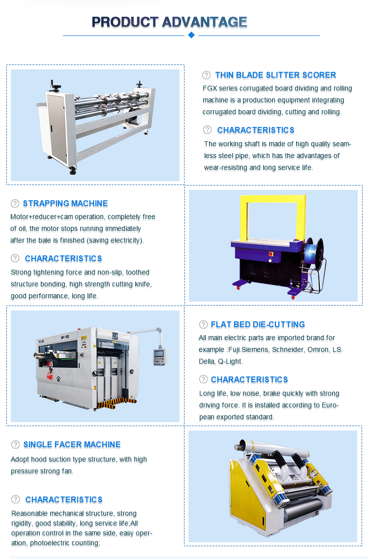 1200mm Stitcher Stapler Cardboard Box Making Machine Corrugated Carton