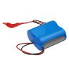 Buy cheap Lightweight 6V 6Ah Portable Li Ion Battery Blue PVC 5000 Cycles from wholesalers