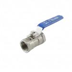201/304/316 Stainless steel one-piece ball valve/internal thread ball valve