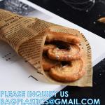 Unbleached Deli Wax Paper Sheets For Food, Basket Liners Food Picnic Paper