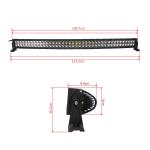 G1 Style 4D 240W 3W 80LED EPISTAR LED LIGHT BAR 6000K 10-30V Combo Beam