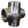 Buy cheap Customized A234 WPB Carbon Steel Cross SCH 80 Thick Wall 4 Way Pipe Fitting from wholesalers