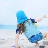 Buy cheap Blue Color Adjustable Childrens Bucket Hats UPF 50+ Sun Protection from wholesalers