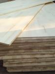 100mm-2440mm Length Bleached Poplar Board for Living Room Qingfa Natural Poplar