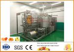 SUS 304 Turnkey Orange Juice Production Line with Siemens PLC Touch Screen