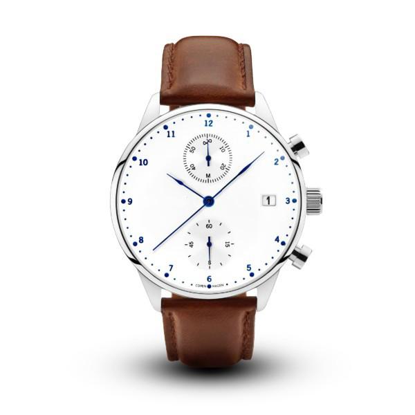 Buy cheap Curve Crystal Stainless Steel Chronograph Watch Sapphire Glass PVD Coating Color from wholesalers