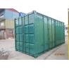 Buy cheap 20FT Steel Mechanical Shipping Container Equipment 5800mm Length from wholesalers