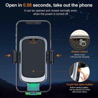Buy cheap OEM Wireless Car Charger Mount Auto Clamping 5W Vertical Air Vent Phone Holder product