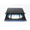 Buy cheap Wall mounted 24 Port Fiber Optic Terminal Box LC Duplex Fiber Adapters from wholesalers