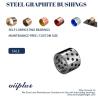 Buy cheap Flange Steel Graphite Bushing Self Lube Wear Plates Metric Size Long Life from wholesalers