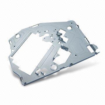 Buy cheap Progressive Sheet metal stamping parts for automotive DVD mechanism from wholesalers