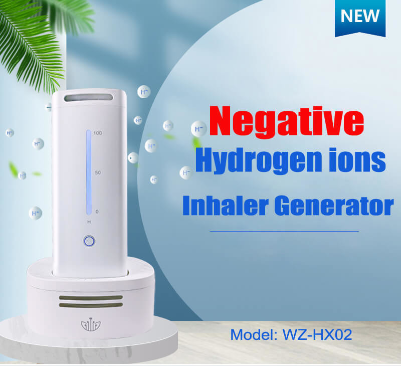 12V Negative Hydrogen Oxygen Inhaler Generator 18W Desktop Style