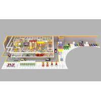 Buy cheap 629 Squares Childrens Indoor Play Ground Multi Event Indoor Play Place Equipment product