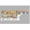 Buy cheap 629 Squares Childrens Indoor Play Ground Multi Event Indoor Play Place Equipment from wholesalers