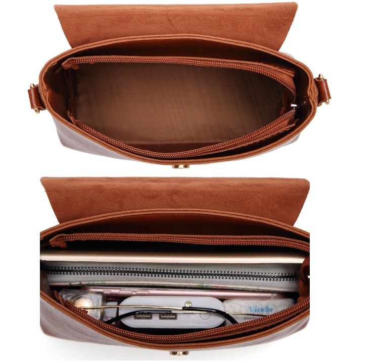 Retro Shell Tassel Crossbody PU Leather Handbags