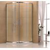 Buy cheap Automatic Curved interior Home frosted glass frameless shower doors from wholesalers