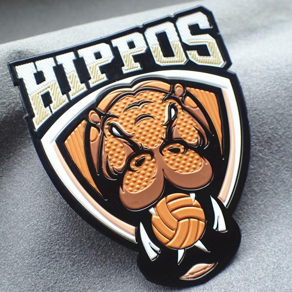 Buy cheap 3D TPU High Frequency Custom Clothing Patches For Sportswear from wholesalers