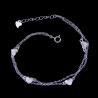 Buy cheap Real Silver Cross Bracelet Jewellery / Adjustable Bracelet Extension Chain from wholesalers