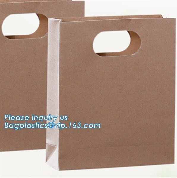 china custom design luxury shopping gift paper carrier bag template,Luxury Kraft Brown Paper Shopping Gift Jewelry Paper