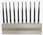 Mobile Phone Signal 5G Jammer 10 Antennas On Wall Stationary 3G