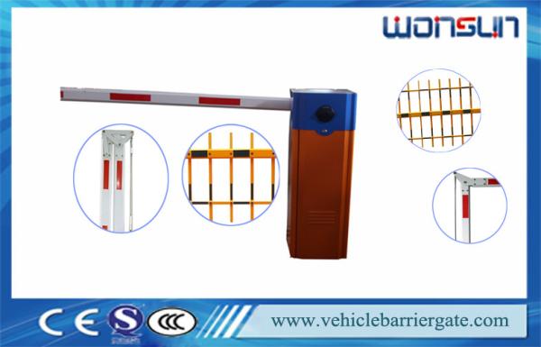 Quality IP54 Straight Boom Entrance Automatic Barrier Gate Parking Lot Gate Arms With LED for sale