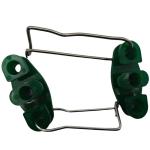 Fixed Cable Clamp Nylon UV Resistant Stainless Steel Drop Wire Tension Cable