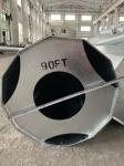 90FT Transmission Electric Power Steel Pole Dodecagonal Galvanized Q460