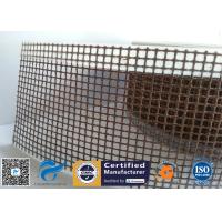 Buy cheap PTFE Coated Fiberglass Mesh Fabric High Temperature Conveyor Belt product