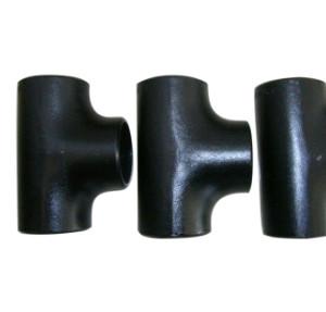 Buy cheap Black Painting Galvanized Carbon Steel Pipe Tee DN15-DN1200 from wholesalers