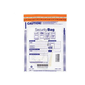 Perfect Printing Custom Tamper Evident Bag Waterproof With Sequential Numbering