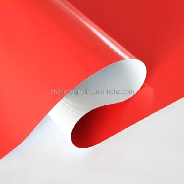 Medium Weight PVC Coated Tarpaulin 510-650gsm for Truck Cover Tent Best and