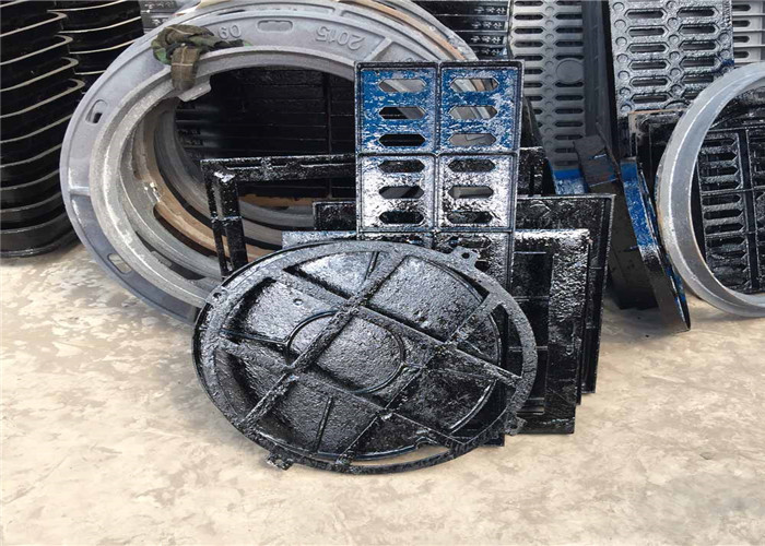 600x600 Recessed Drain Cover Anti Sedimentation , Rustproof Sewer Hole Cover