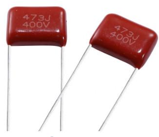 Buy cheap CL21 473J400V metallized polyester film capacitor P15mm from wholesalers